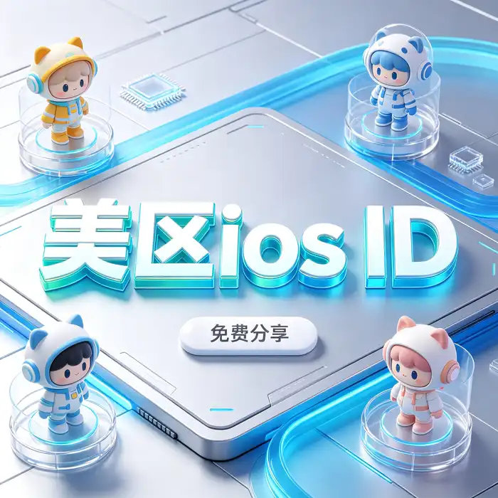 美区id,美区id账号,apple id美区ios地区：高效工作桌面与数字工具主题图